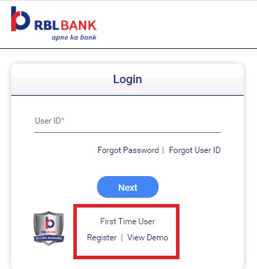 RBL पर्सनल नेट बैंकिंग नया रजिस्ट्रेशन कैसे करें