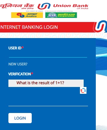 UBI net banking first time login hindi