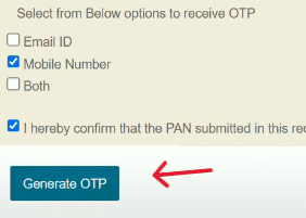 Pan Card OTP Verification